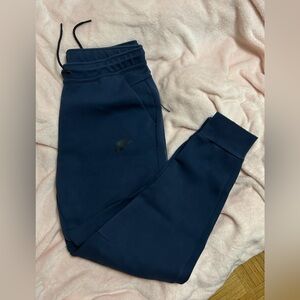 Nike tech fleece pants joggers navy blue